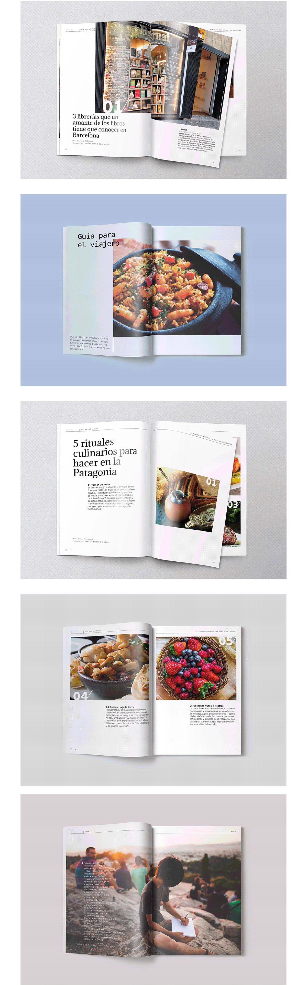 editorial design  Layout magazine travelers