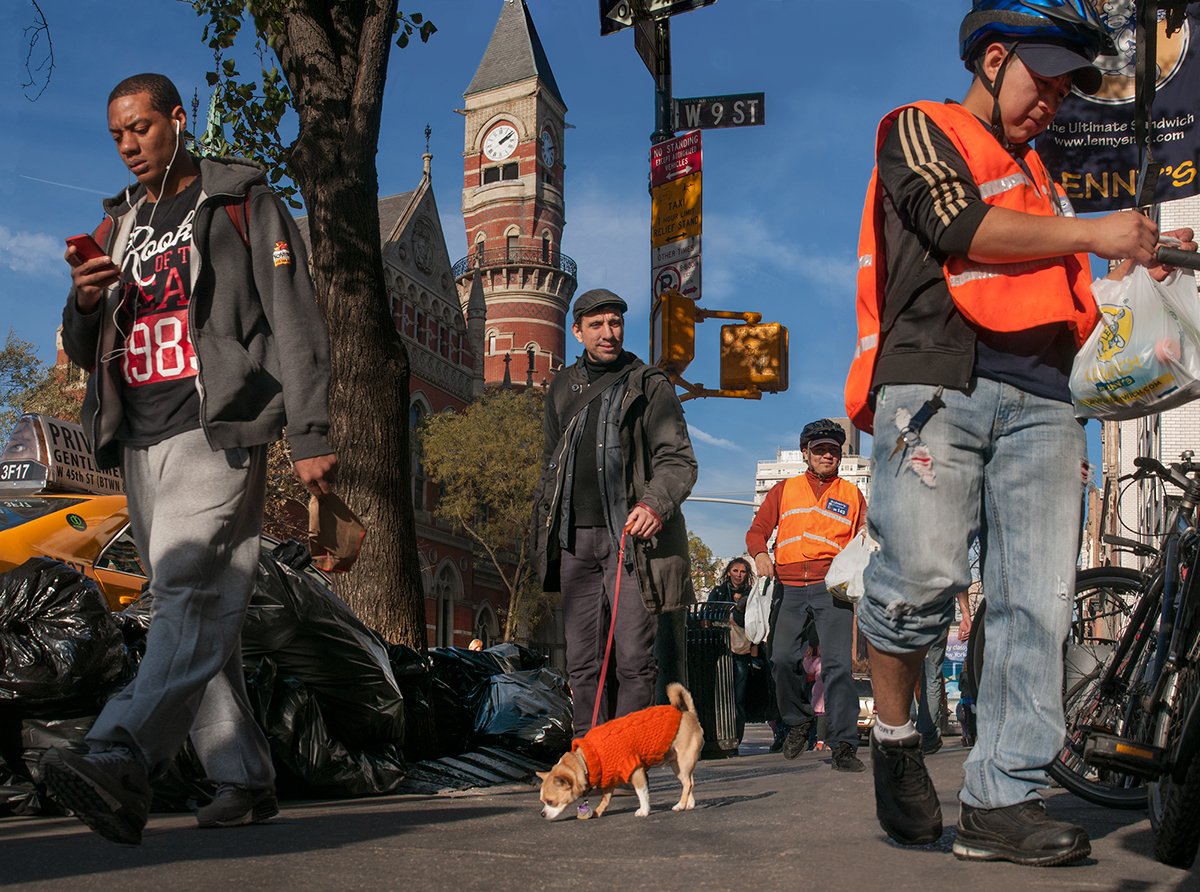 Adobe Portfolio new york city  street life  people   sidewalks crowded tourists  New Yorkers