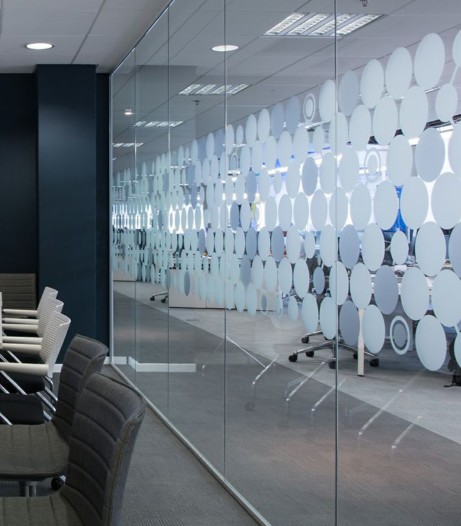Manifestation Office glass vector circles pattern shapes