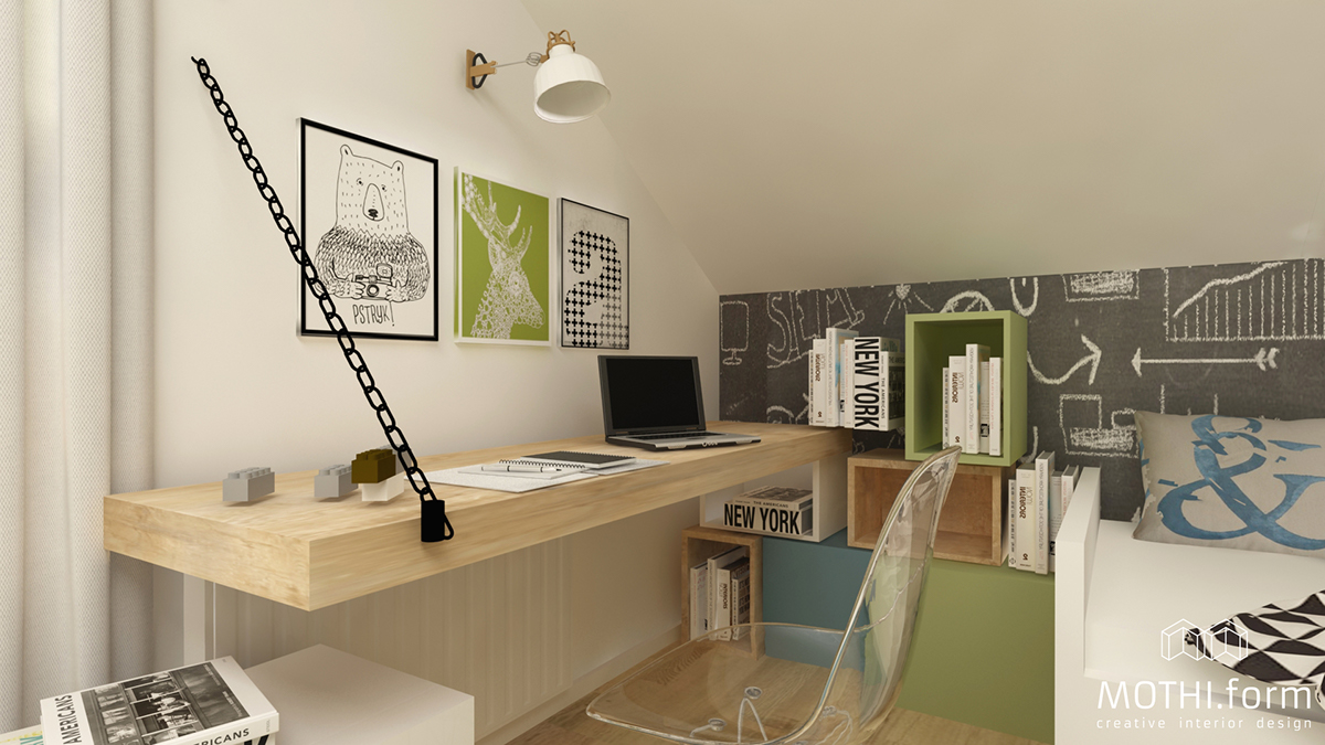 mothi.form creative Interior design house concept room child wnętrze dziecko