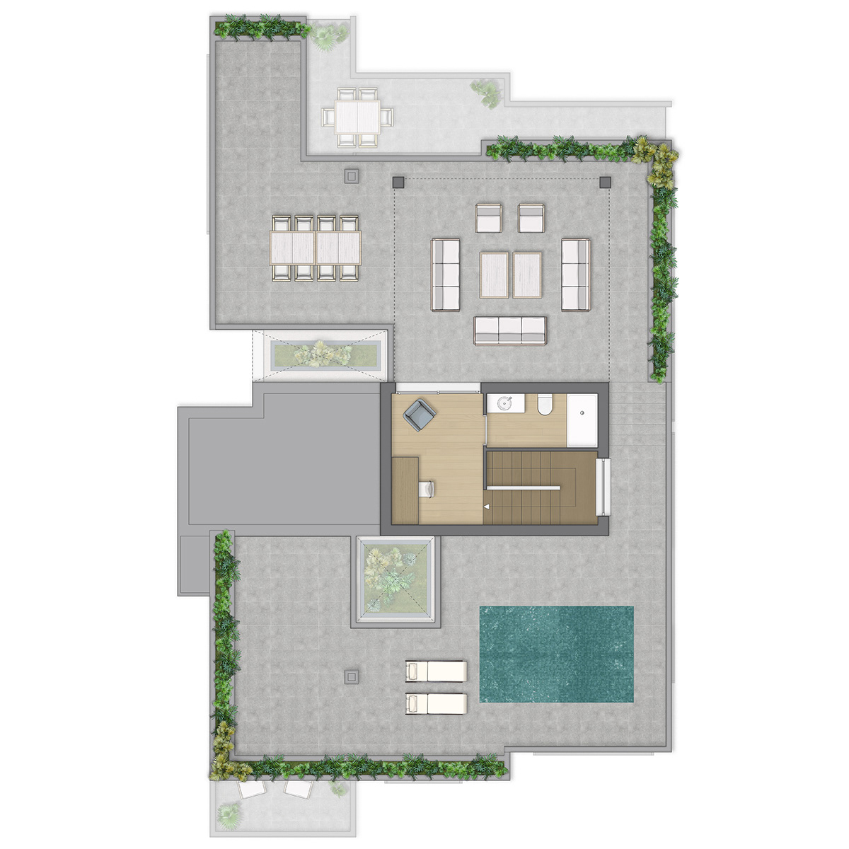 2D floor plan floorplan grundriss Plan plano Planta real estate rendering