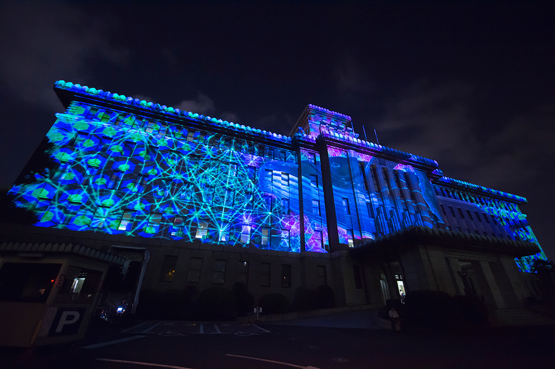 projection mapping プロジェクション　マッピング art 3d Mapping japan 神奈川 日本 デザイン グラフィックデザイン アート