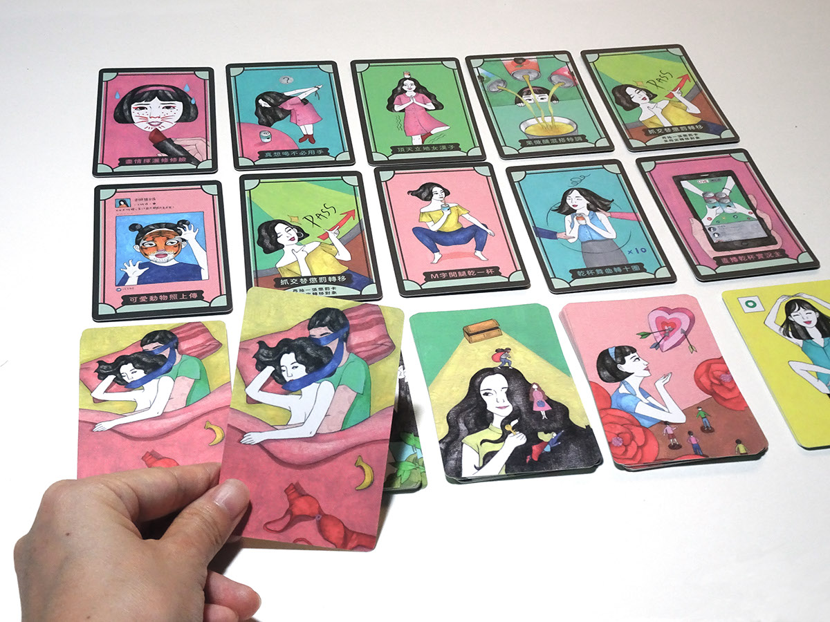 art board game commercial design girls ILLUSTRATION  picnic Travel visual identity 插畫