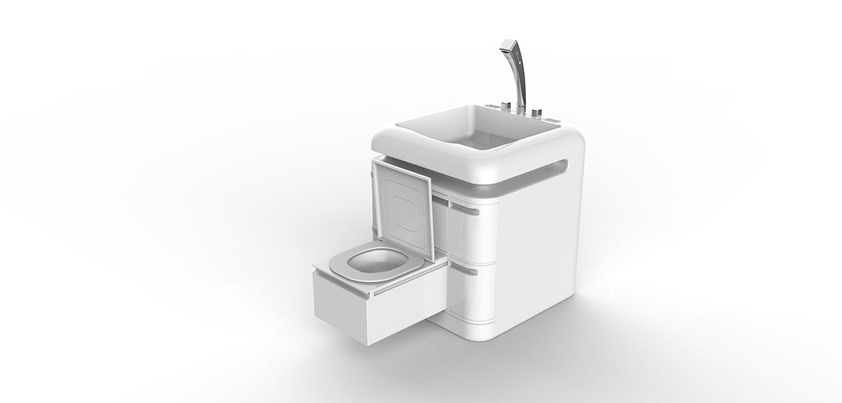 toilet compact Toilet Design multifunctional spacesaving water watersaving save saving hybrid Unit appliance