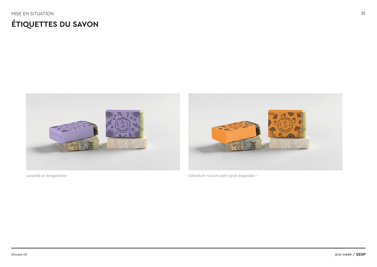 affiche bio charte graphique identidade visual instagram Logotype Saumur   savon savonnerie soap