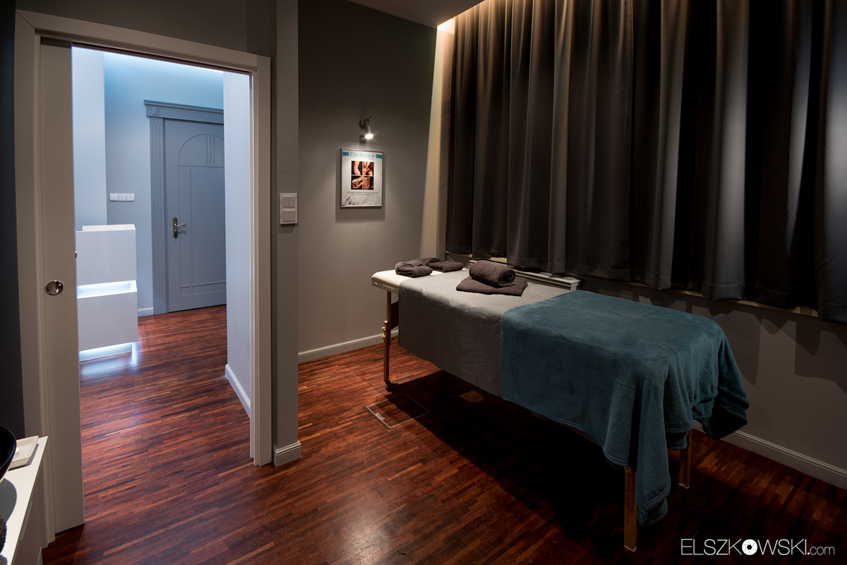 Spa massage bed Interior design Photography  architecture