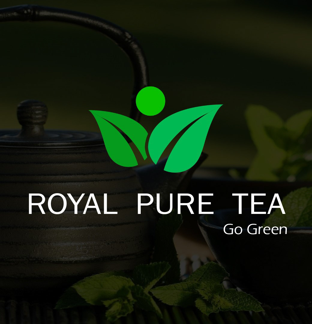 creative logo leaf logo logo minimal logo minimal tea logo Modern Logo modern loyal logo royal logo tea logo