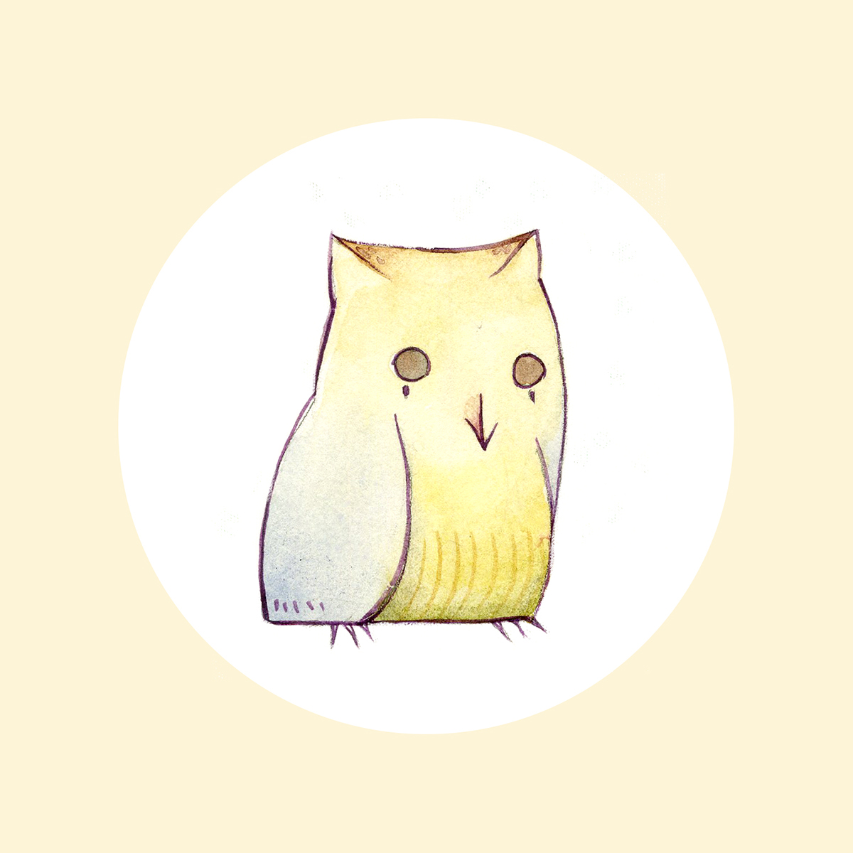 animal lion owl Panda  rabbit bird watercolor digital