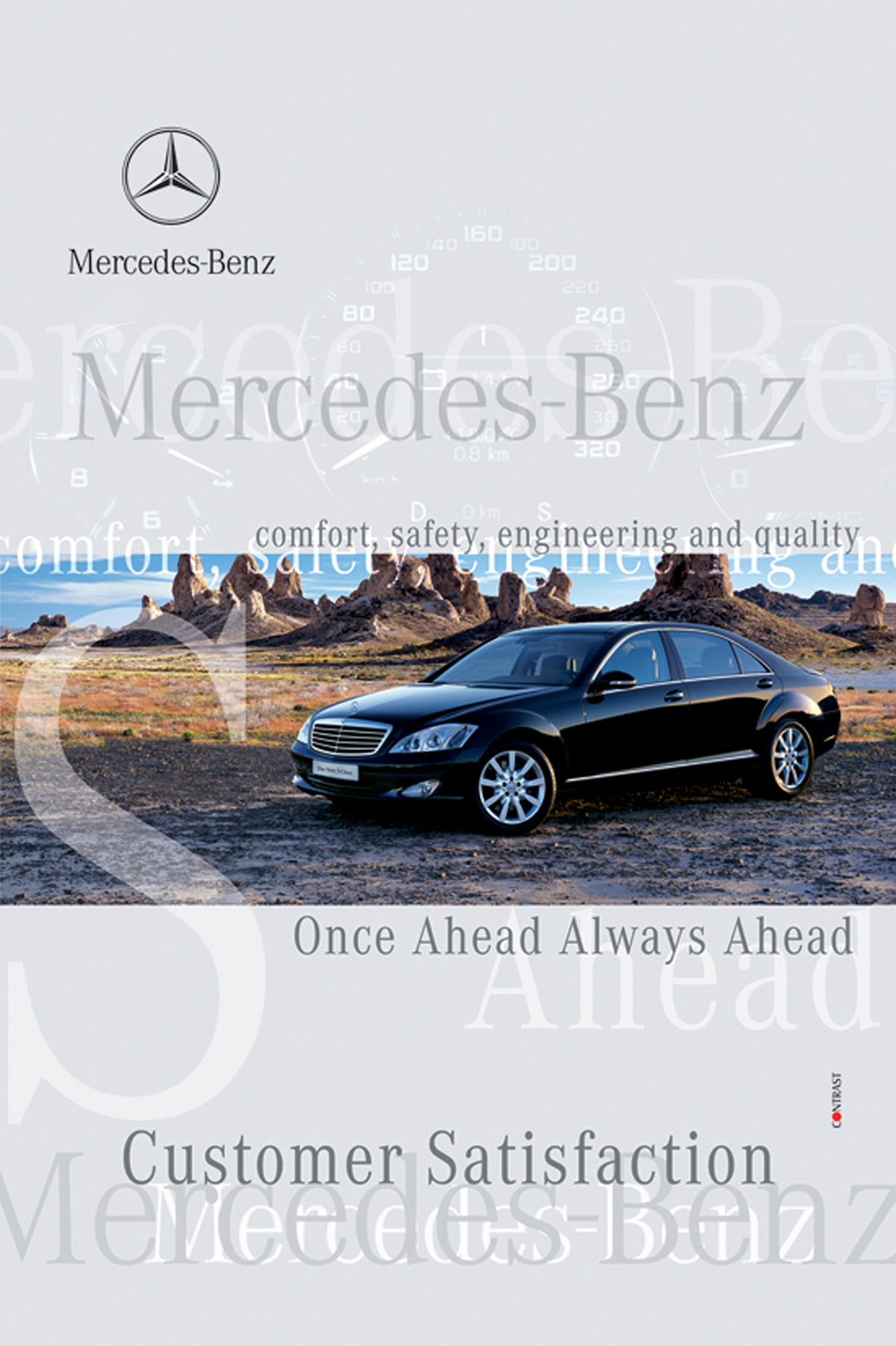 mercedes-benz a-class B-Class c-class E-Class S-Class outdoor ads POP & In-Store press