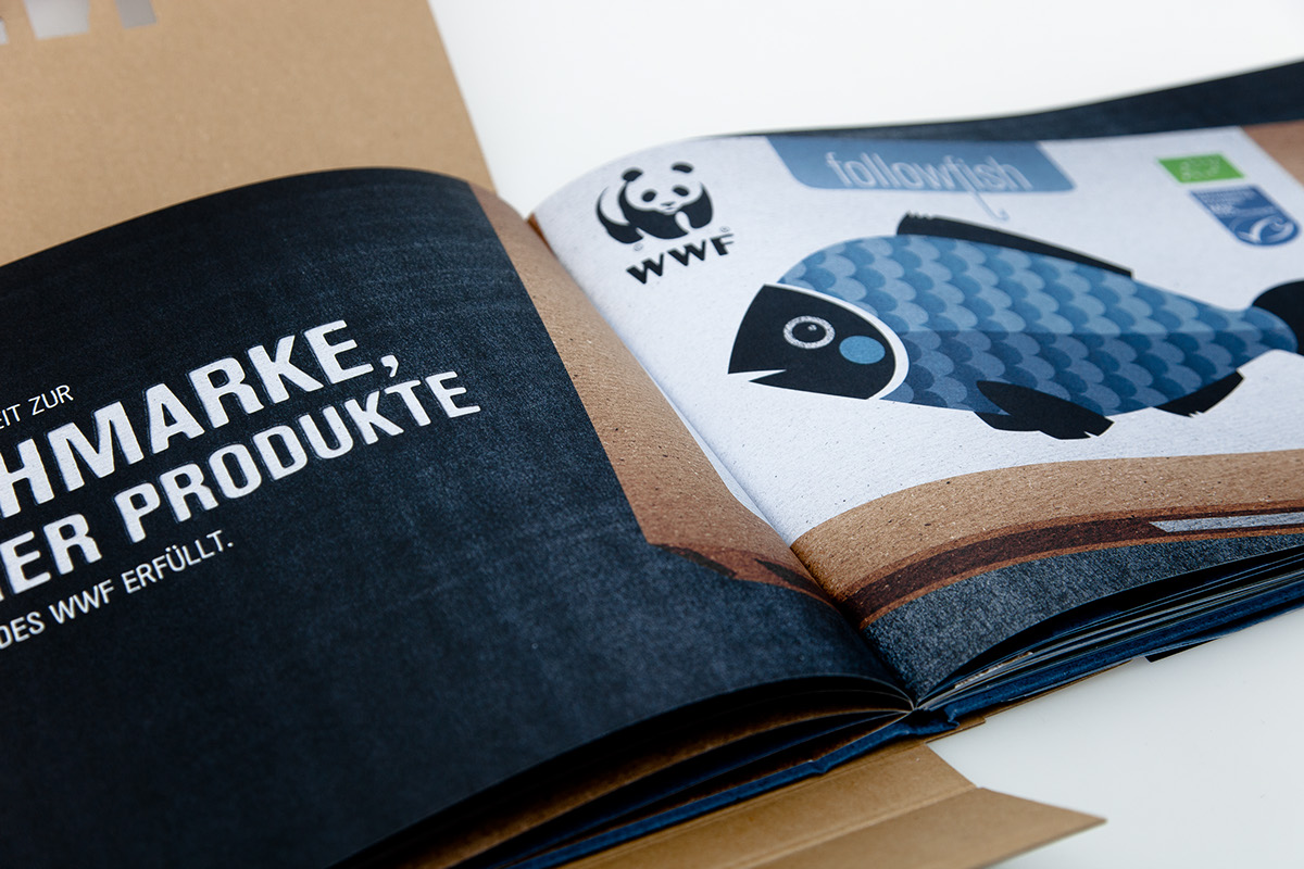 followfish Gegen den Strom Against the Tide brand book Markenbuch Veronika Kieneke 