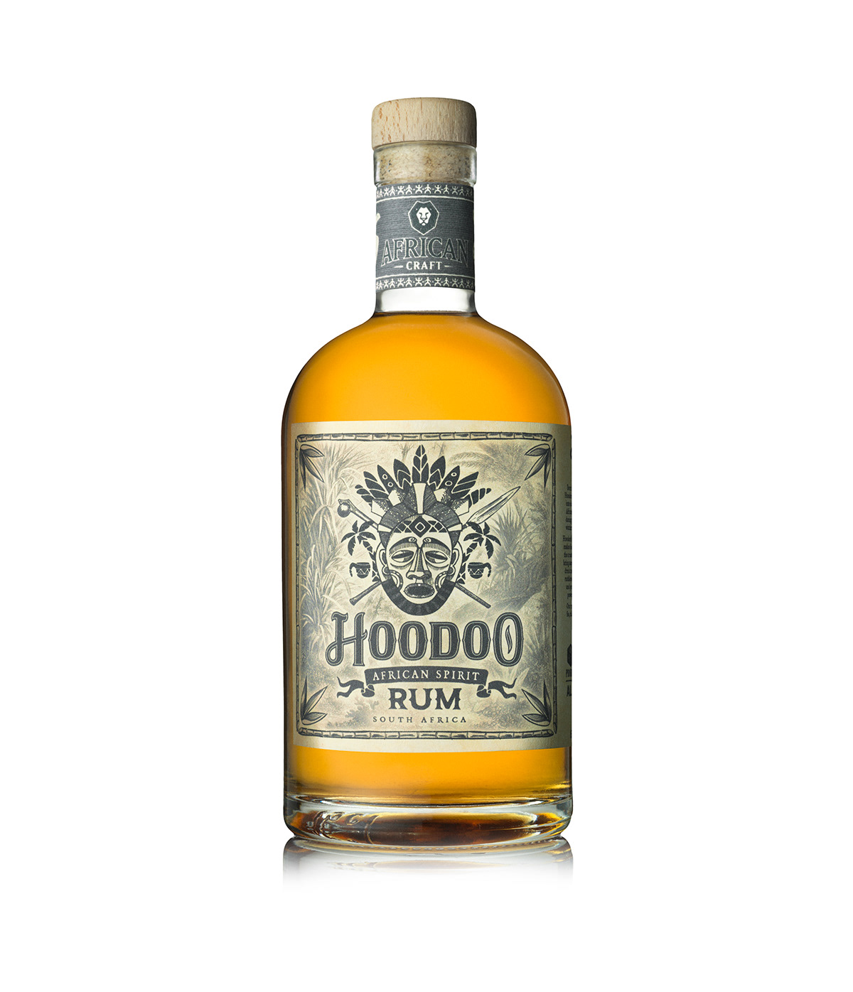 cape town Hoodoo label design navy creative Packaging Rum Spirits