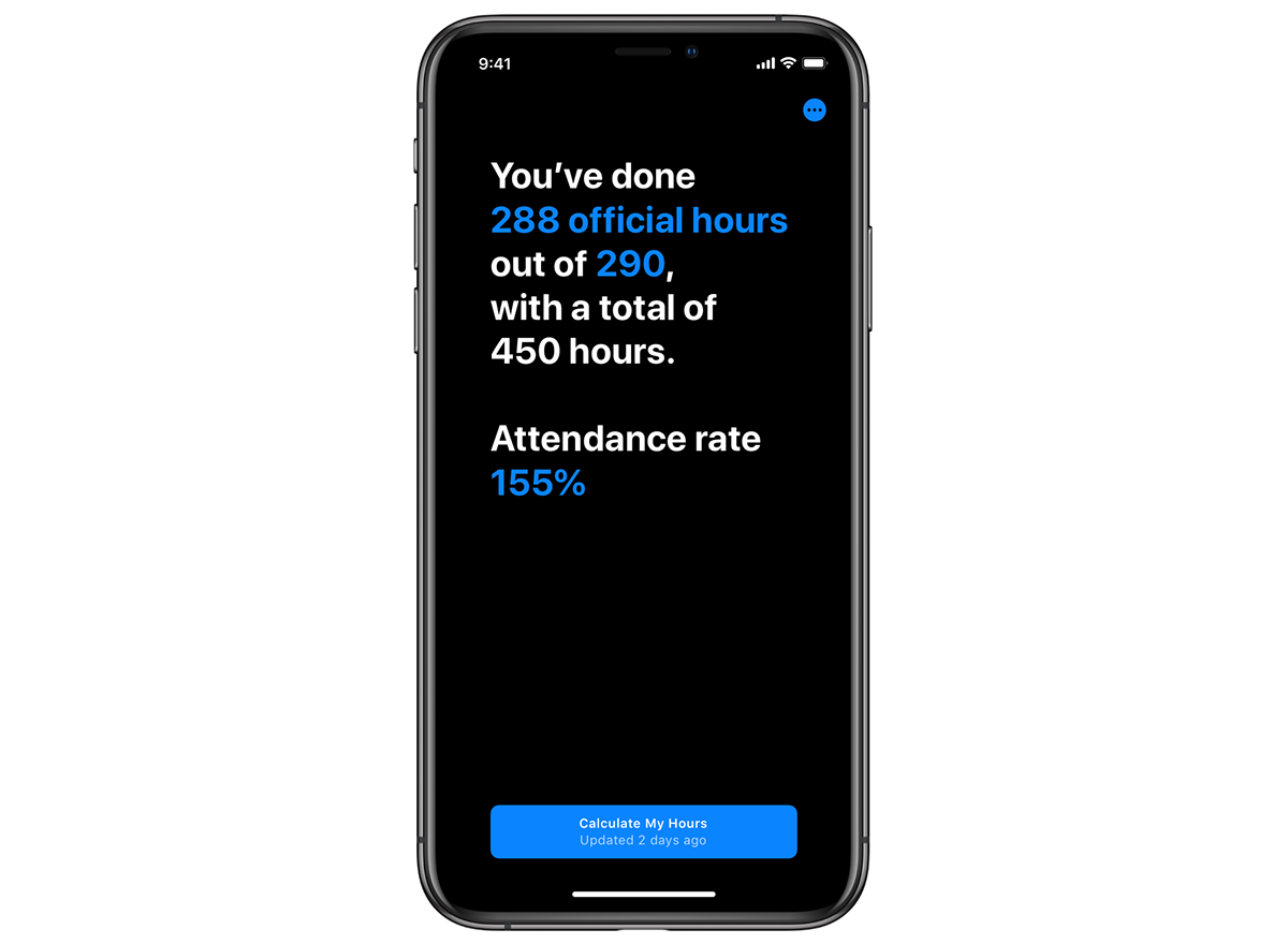 ios app minimalist parsing timesheet workplace iphone tool pdf apple