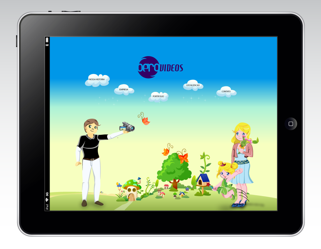 ilustracion diseño web diseño infantil interface celular tablet desktop