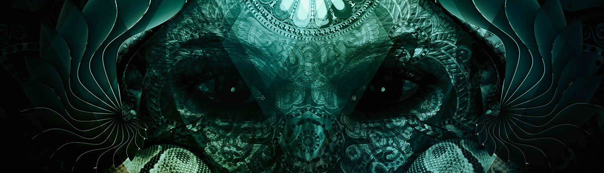 face personal snake green cobra Rosto Art digital abstrato Mandala phtooshop adobe graphic game 3D digital