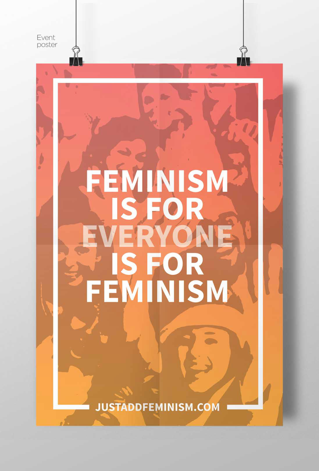 Adobe Portfolio Competition feminism social good equality awarness manifesto 3percentconf