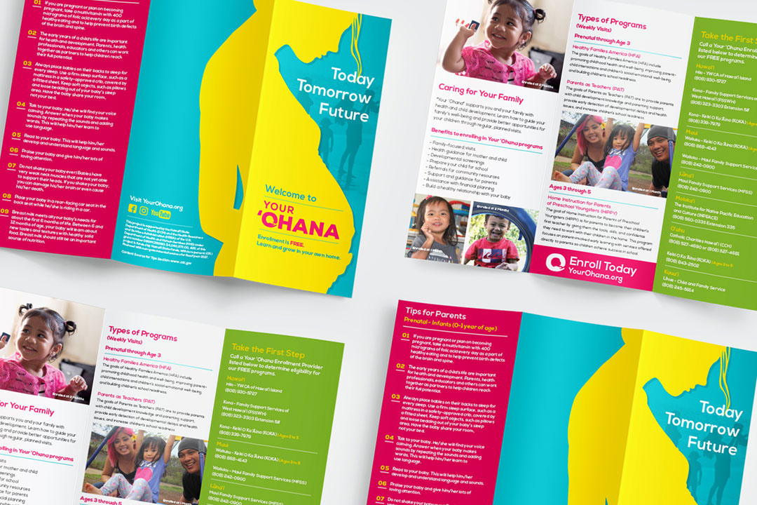 your ohana branding  logo motion graphics  Website videos childcare