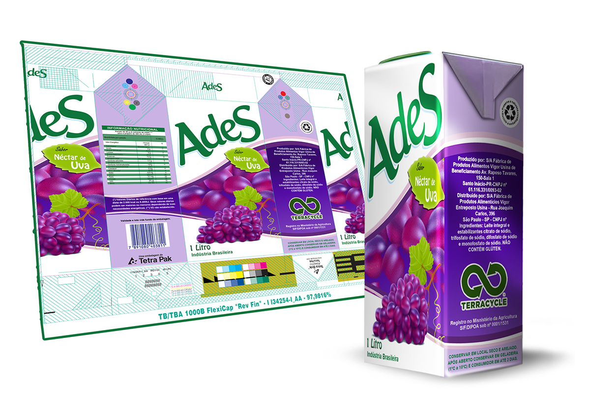 package design gráfico embalagem suco uva suco de uva grape juice Mackenzie publicidade Ades