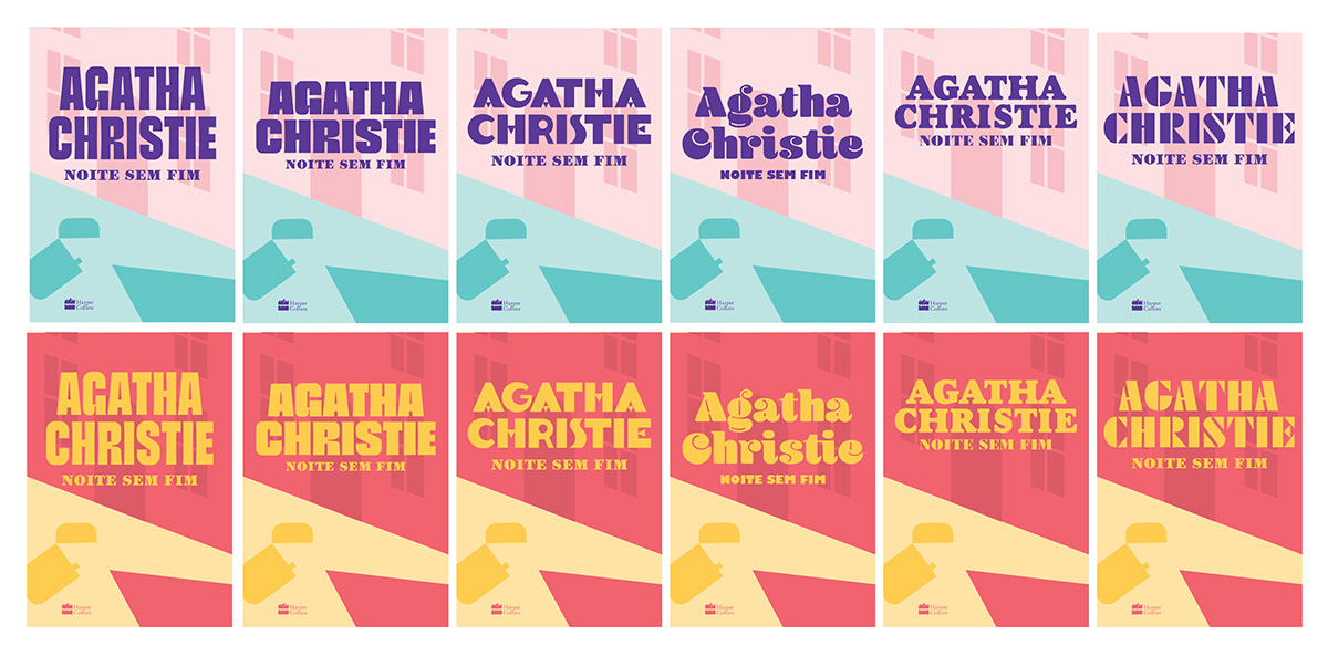 agatha christie book Book collection book cover Capa graphic design  libro Livro Portada queen of crime