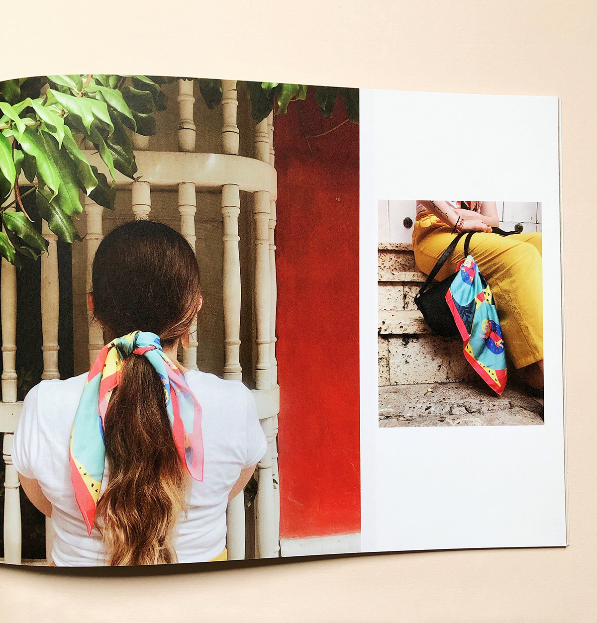 Fotografia Photography  editorial catalogo catalogo libro colombia marca pañoletas