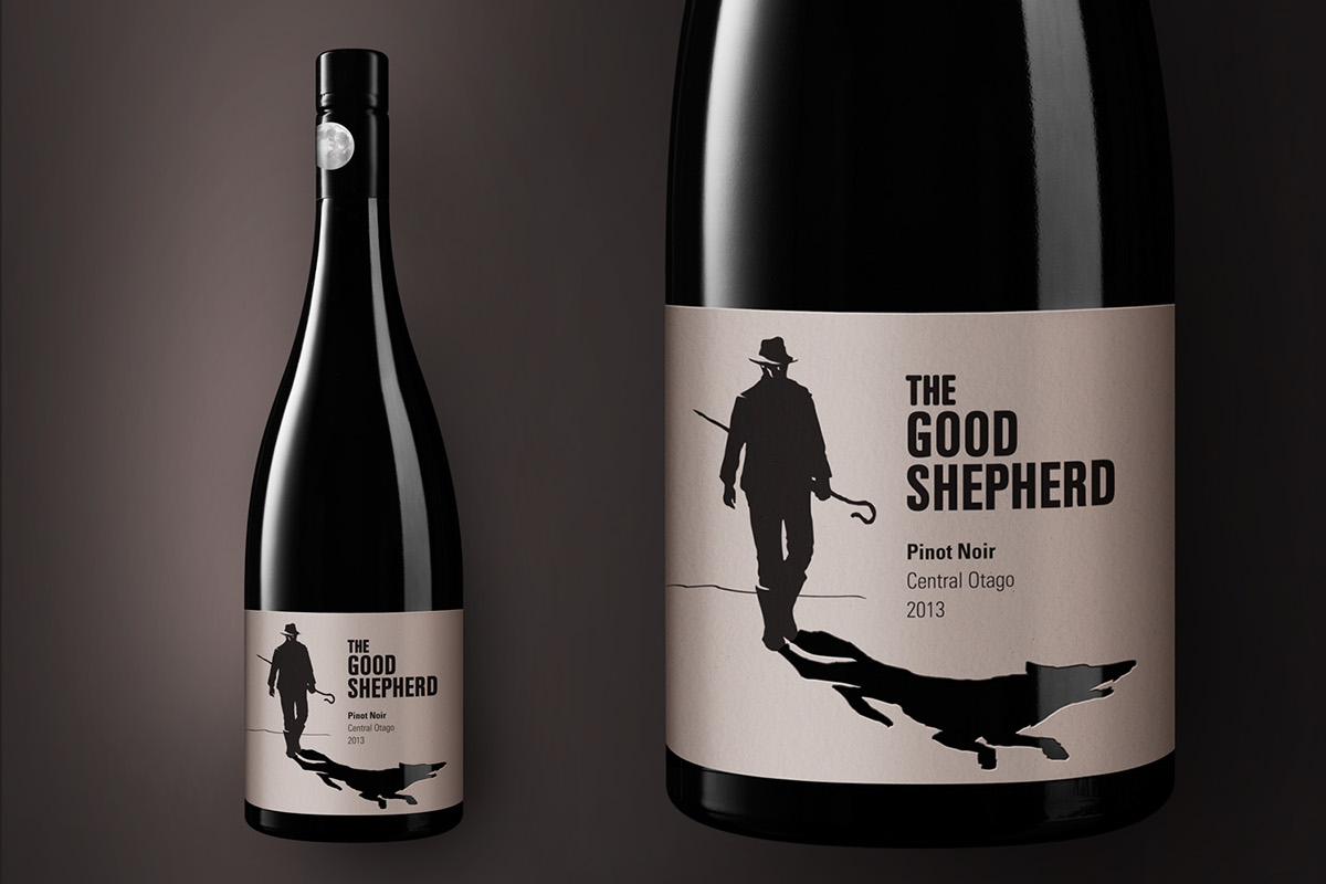 The Good Shepherd wine label