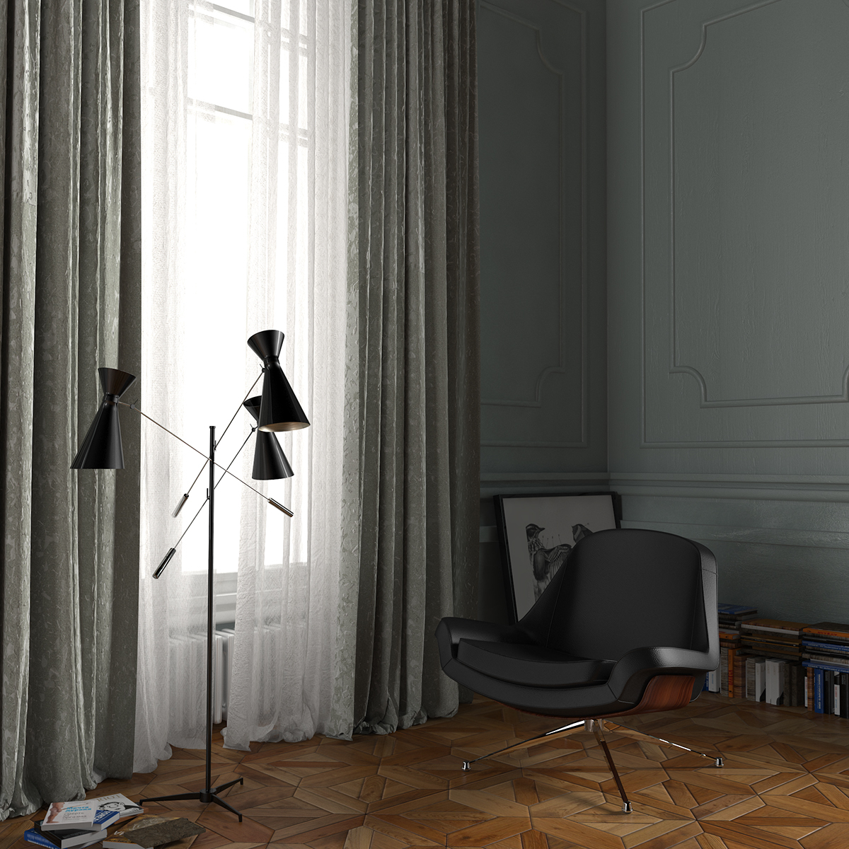 furniture visualization 3dmodel chair armchair Interior design Object visualization