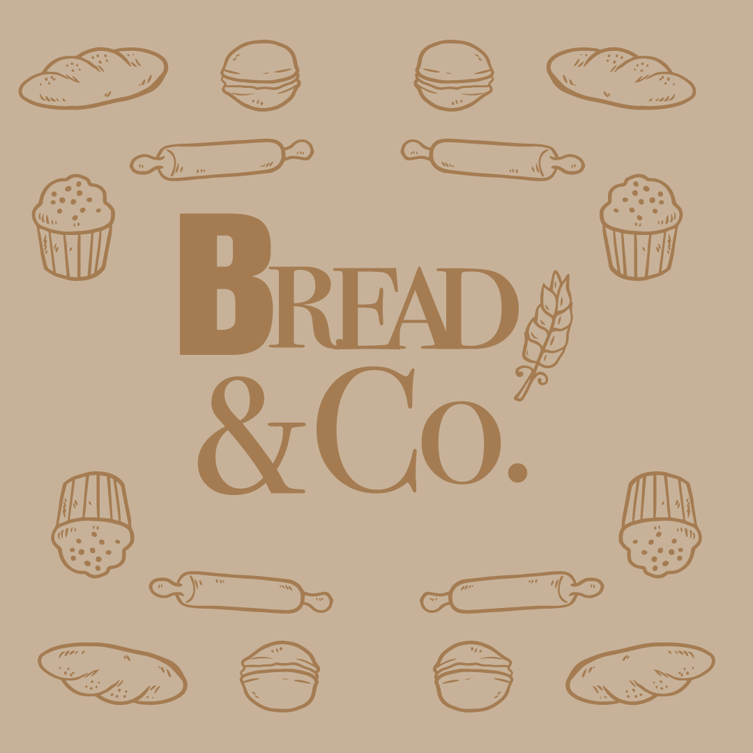 Logotipo diseño gráfico panaderia
