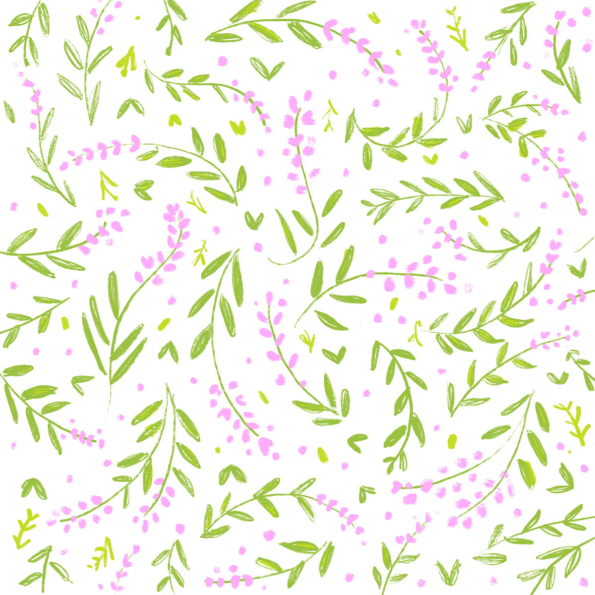 Drawing  AdobeSketch textile design  ILLUSTRATION  pattern design  Textile ar fabric design summe Flora