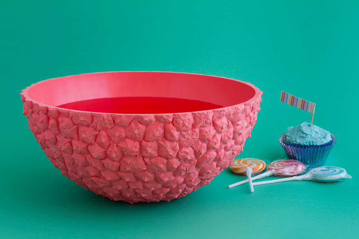 Fruit ninja handmade mathery homeware vessel colour Colourful  resin plastic mould jar coaster bowl Vase