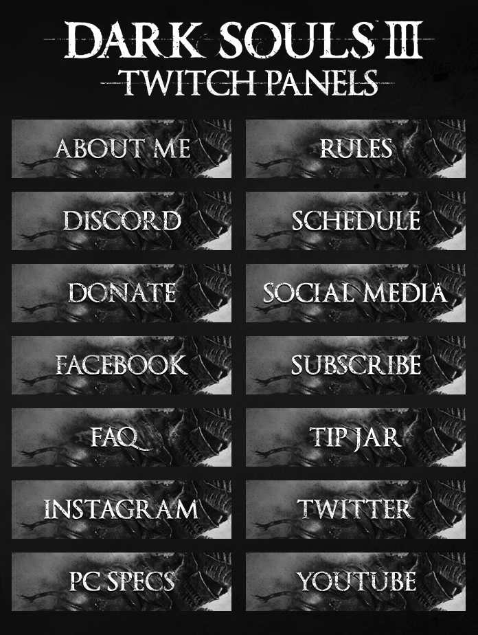 #twitch #twitch.tv #panels