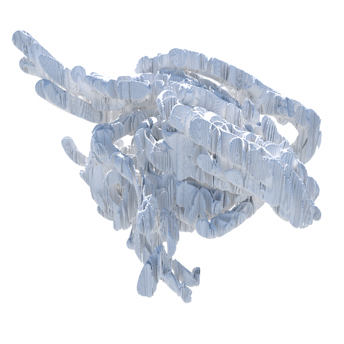 3D 3d modeling abstract coral experimental