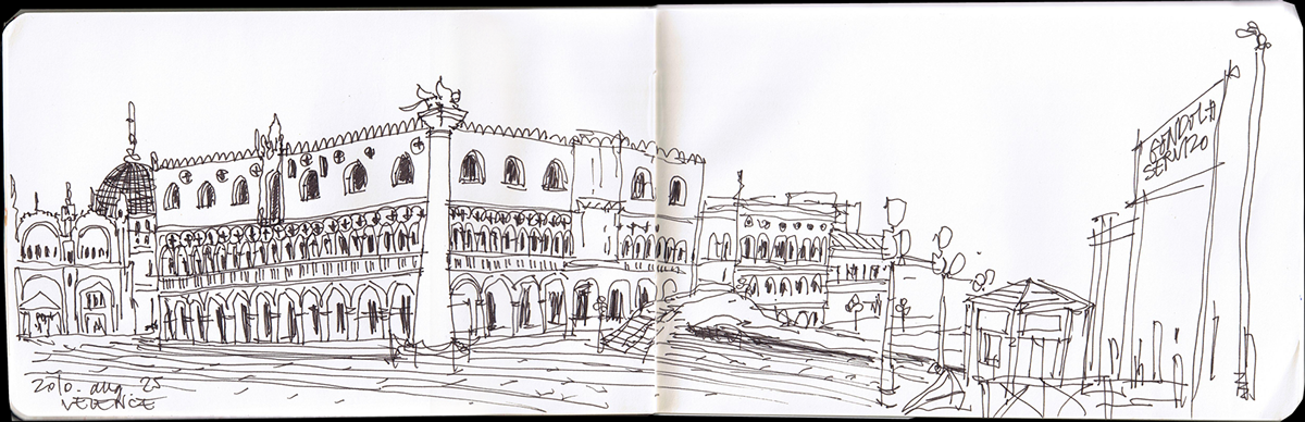 missSmith Travel drawing-diary ink and paper sketch pen