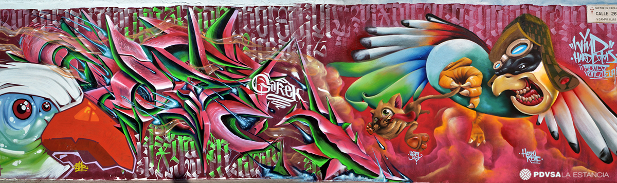arte urbano mundograffiti MR.GAREK 3D 3DSTYLE