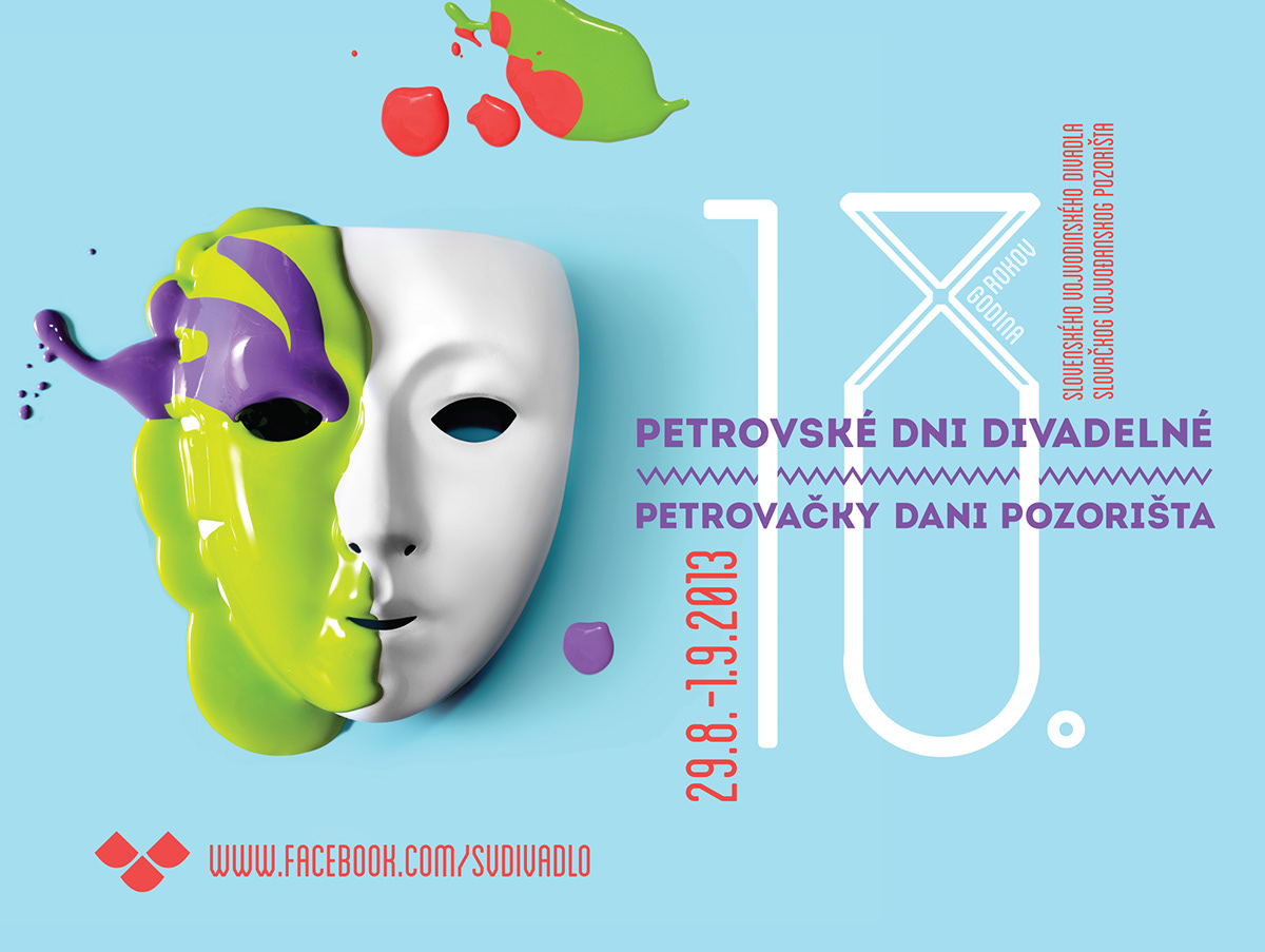 Serbia Theatre festival mask colors