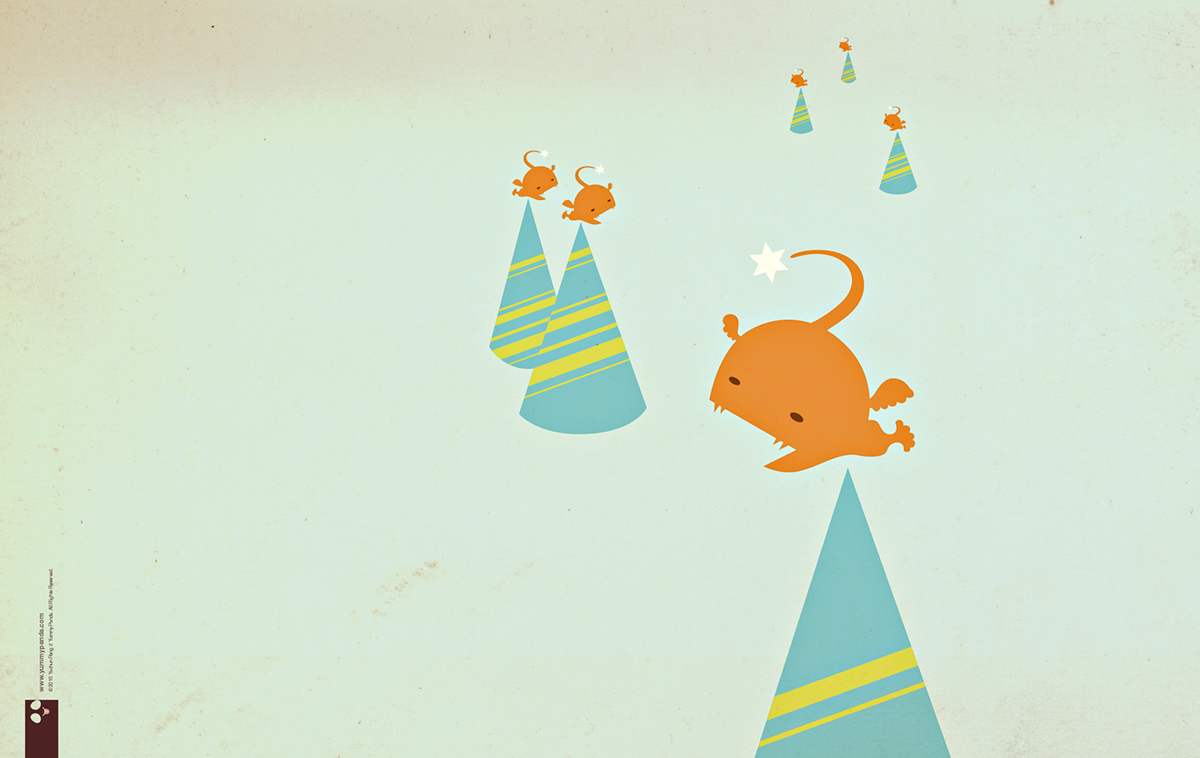 Adobe Portfolio Holiday Fun japanese myth animals creatures children's