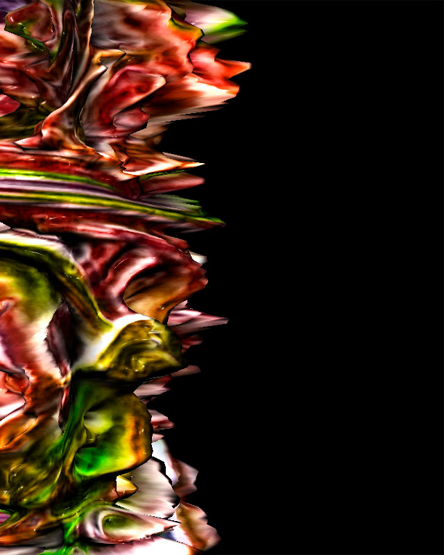 3D abstract art collective unconscious color digital emotions experimental expressionist psychology surreal
