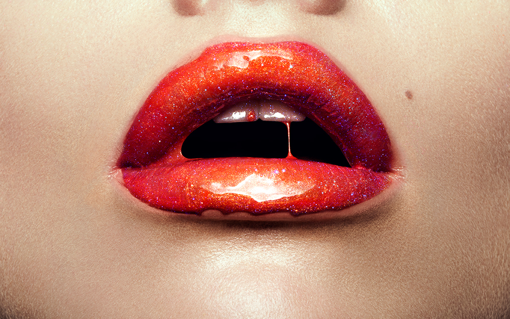 beauty lips Glitter lovemyjob