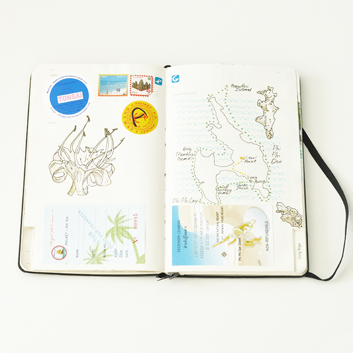 travelbook  copic  moleskine  sketch  sketchbook