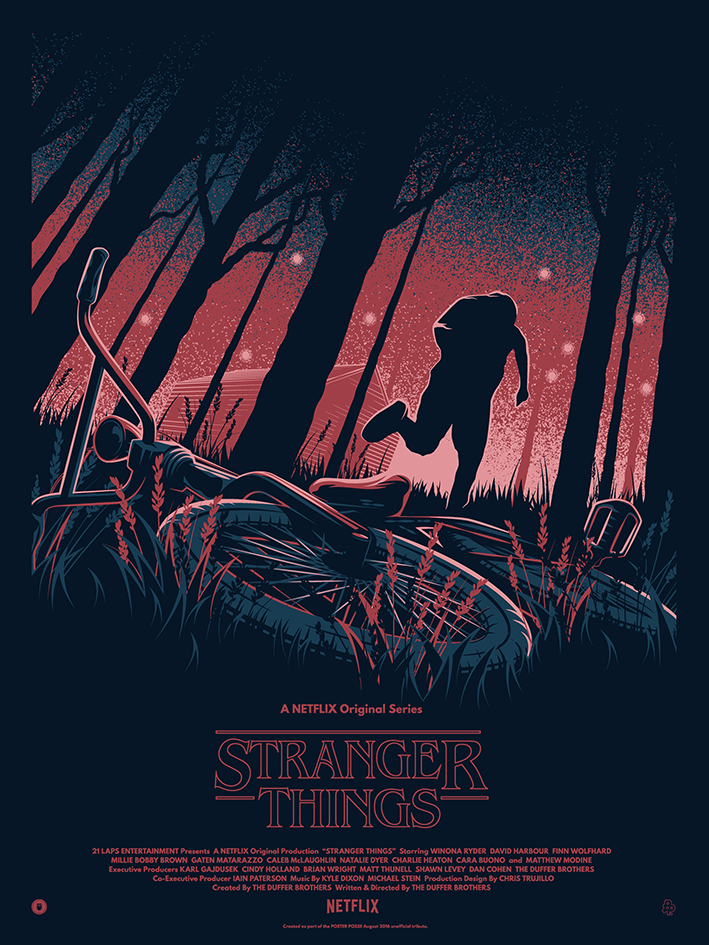 stranger things 2 poster  Stranger things netflix, Stranger things en  español, Series originales de netflix