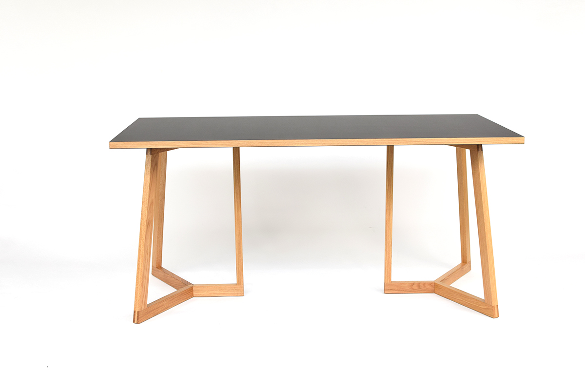 desk table schreibtisch möbeldesign Stadtnomaden eiche gesellenstück carpenter oak furniture