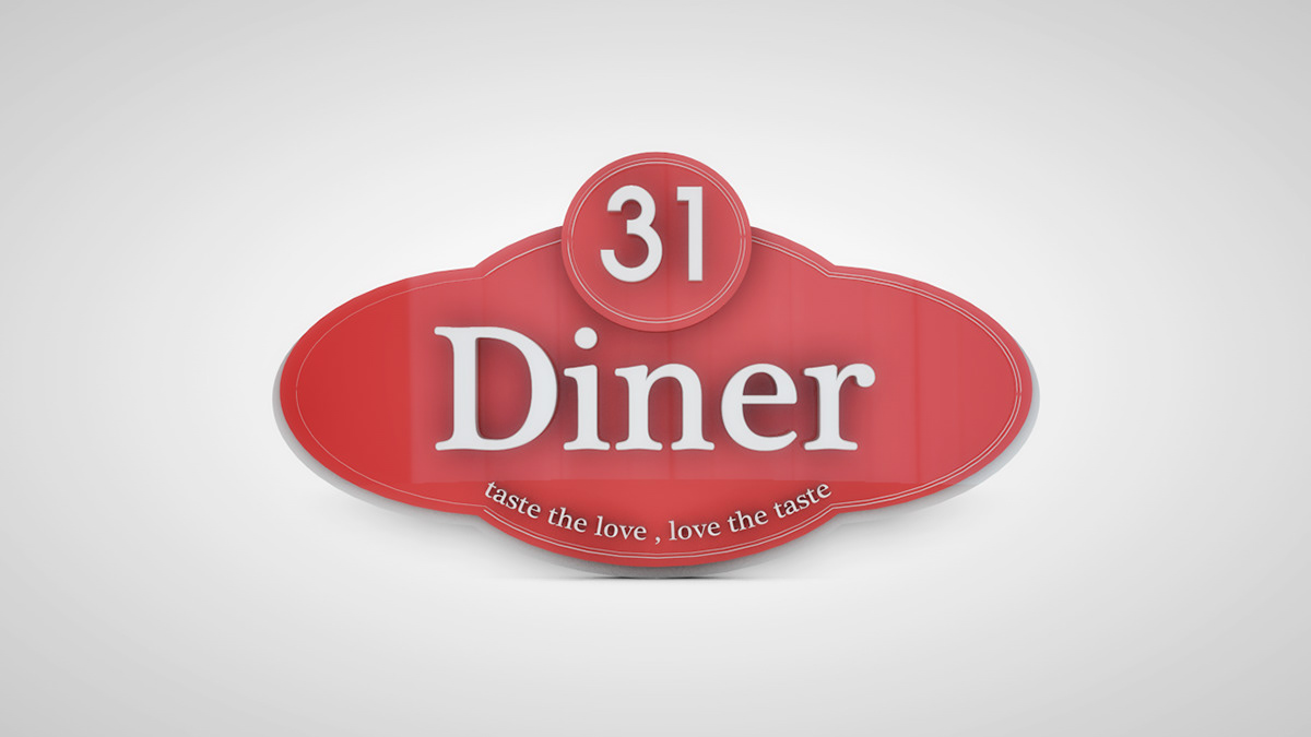 Diner 31 motion logo graphic motion