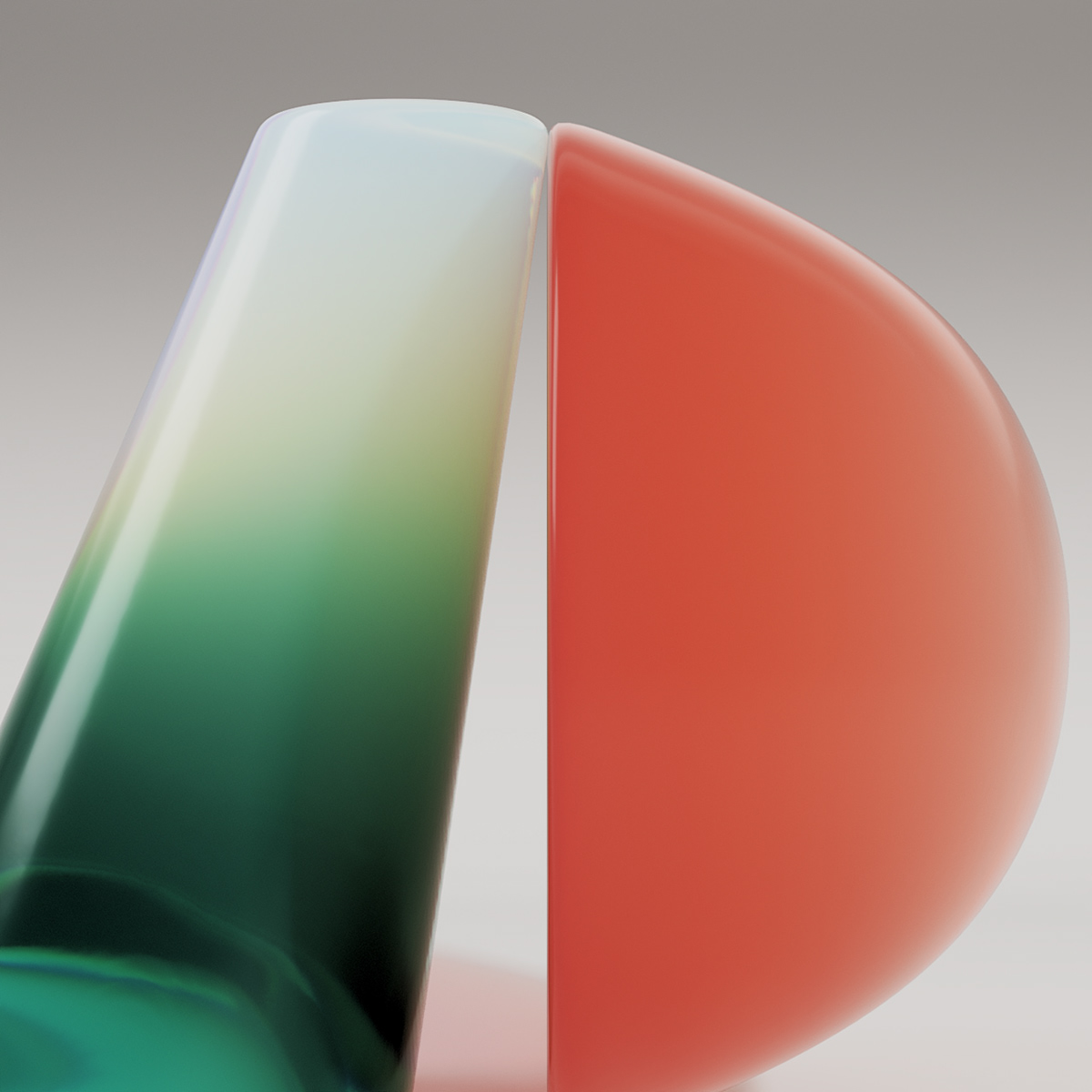 3D abstract c4d cinema4d colors design glass minimal minimalist type