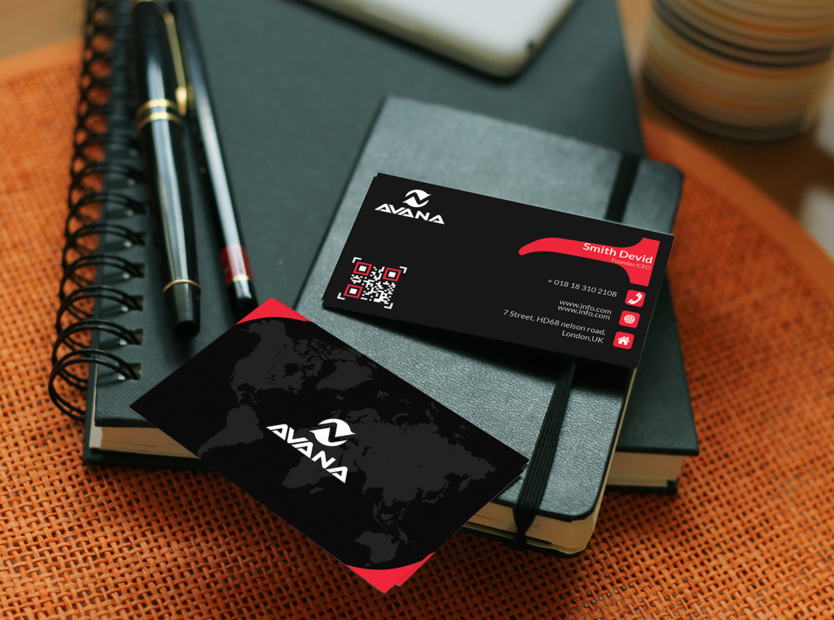 business card Business card design Corporate Identity letterhead notepad outstanding Stationary design