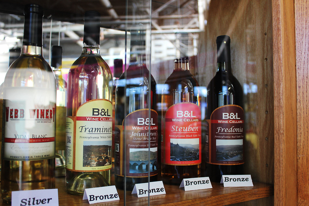 wine winery bottles