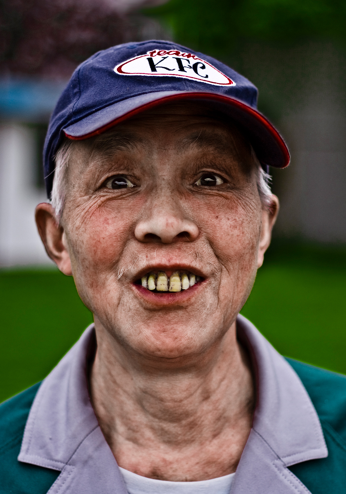 people Hangzhou portraits portrait china Zhejiang human teeth face mood sad Sadness happy smile tired