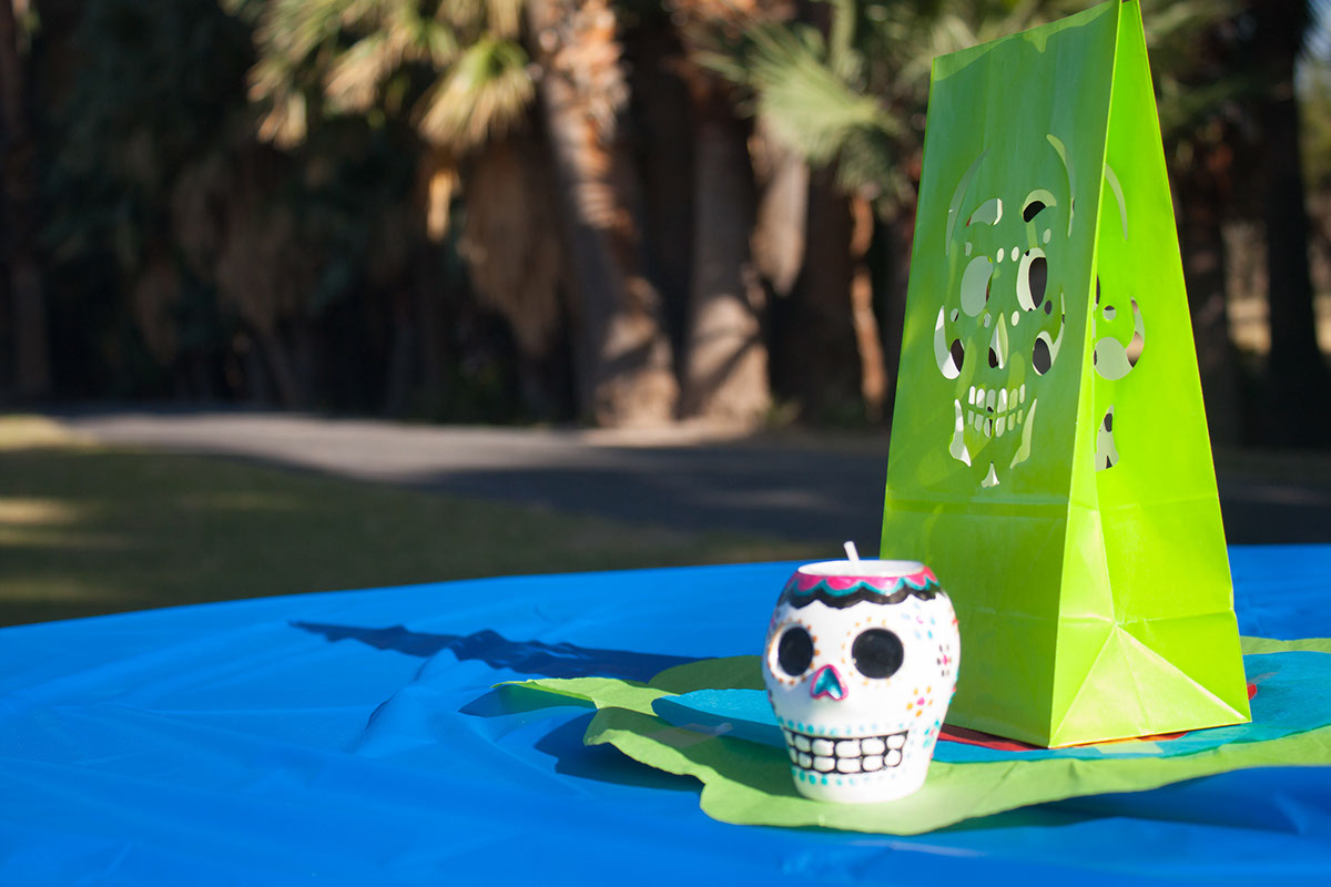 wedding sugar skull marriage DayoftheDead sunset Lakeside