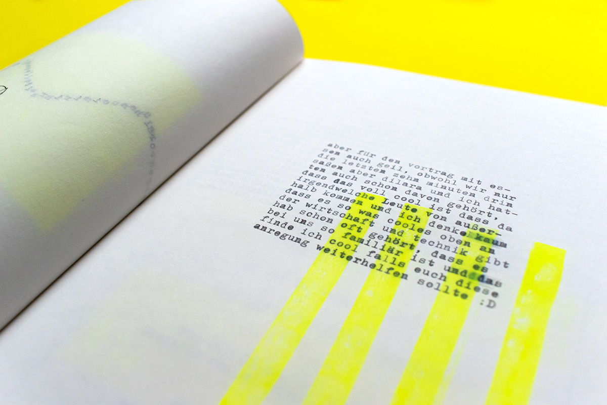 grafikdesgin Kommunikationsdesign Layout print Publikation stamp Stempel typewriter