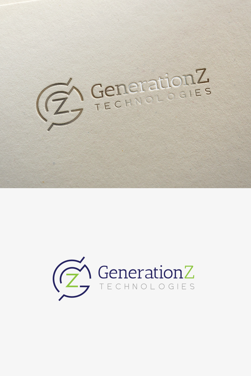 tech logo design GZ logo design ZG Logo Design logo inspiration