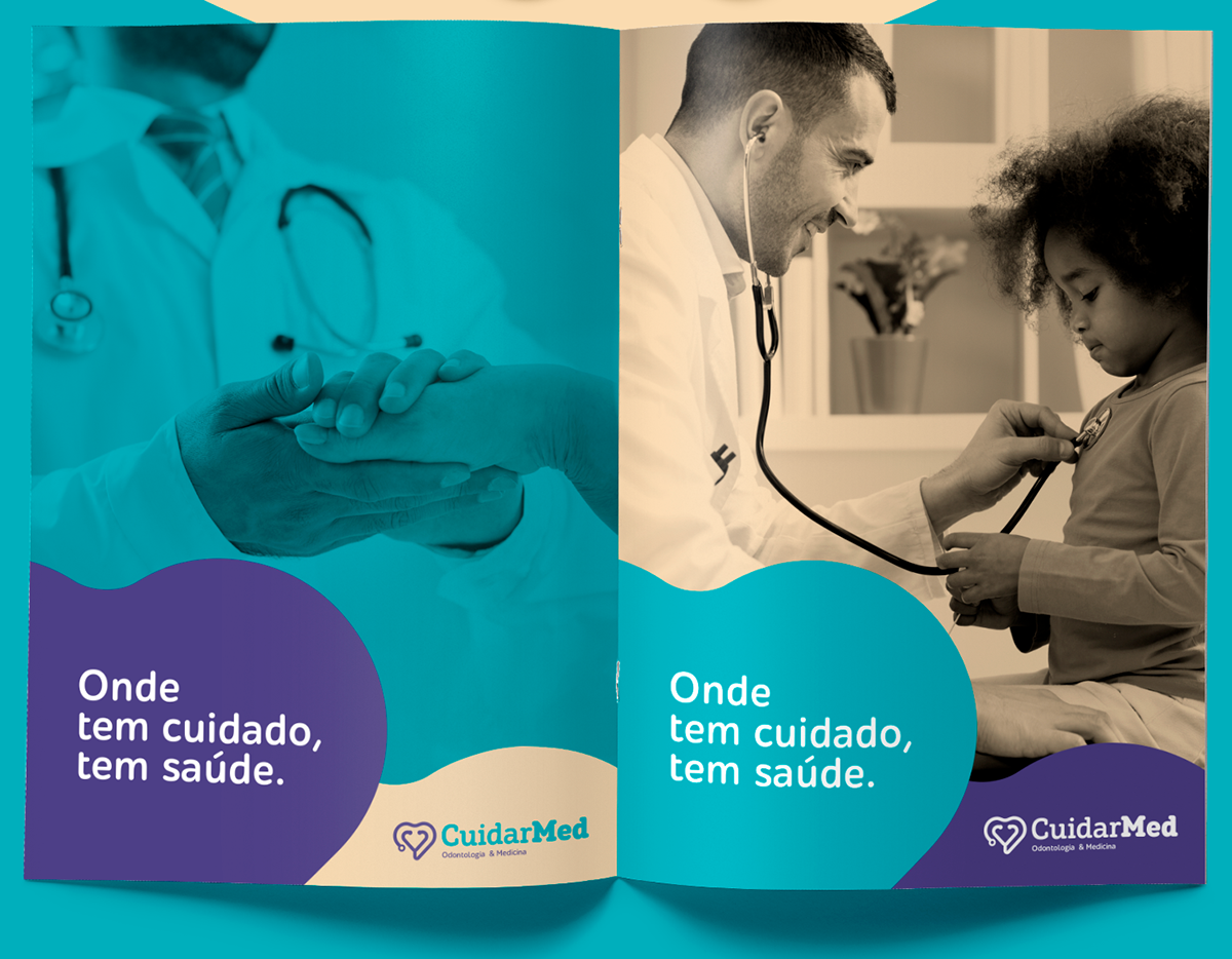 medicina Odontologia logo branding  marca Divinópolis