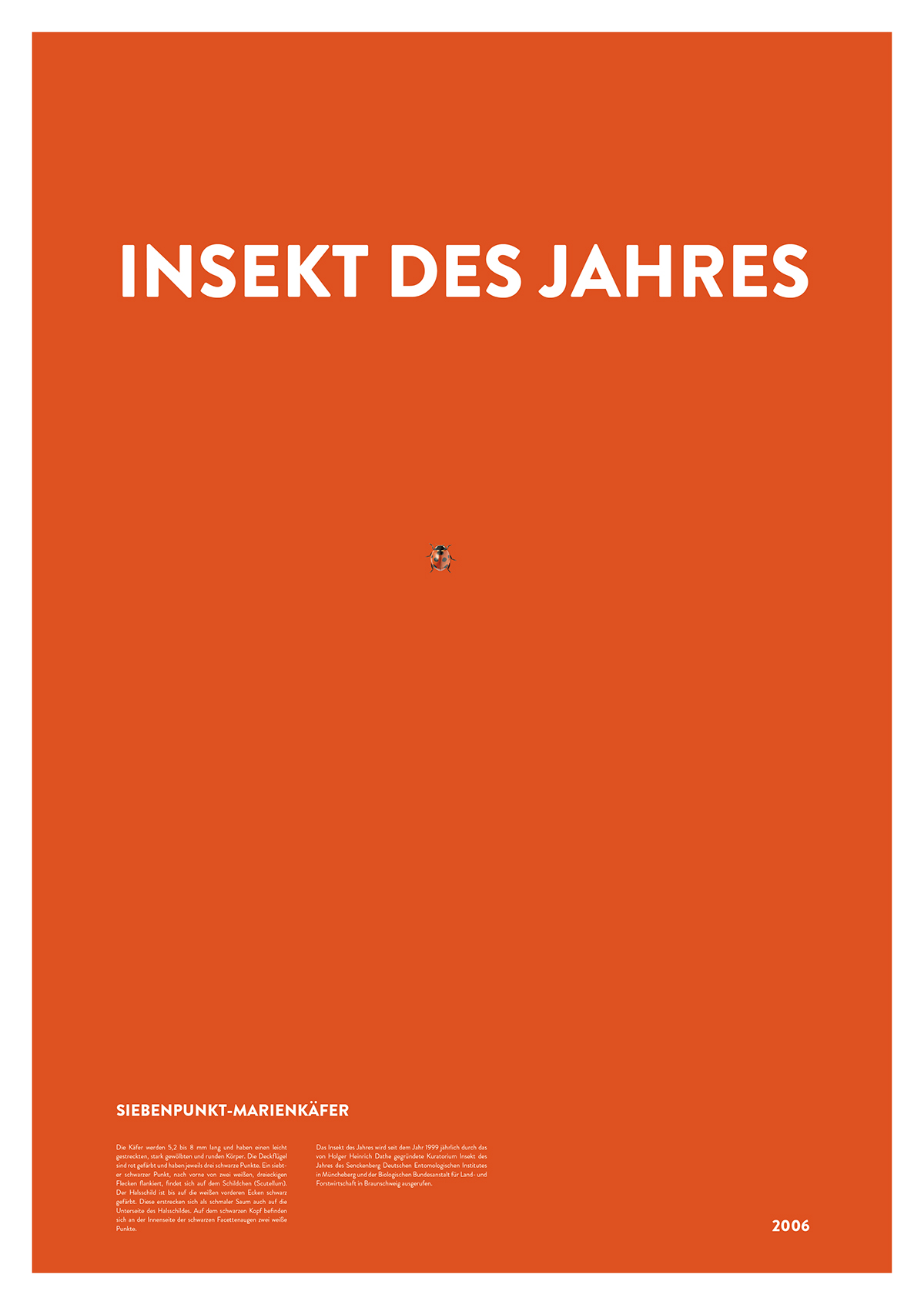 poster insect minimalistic