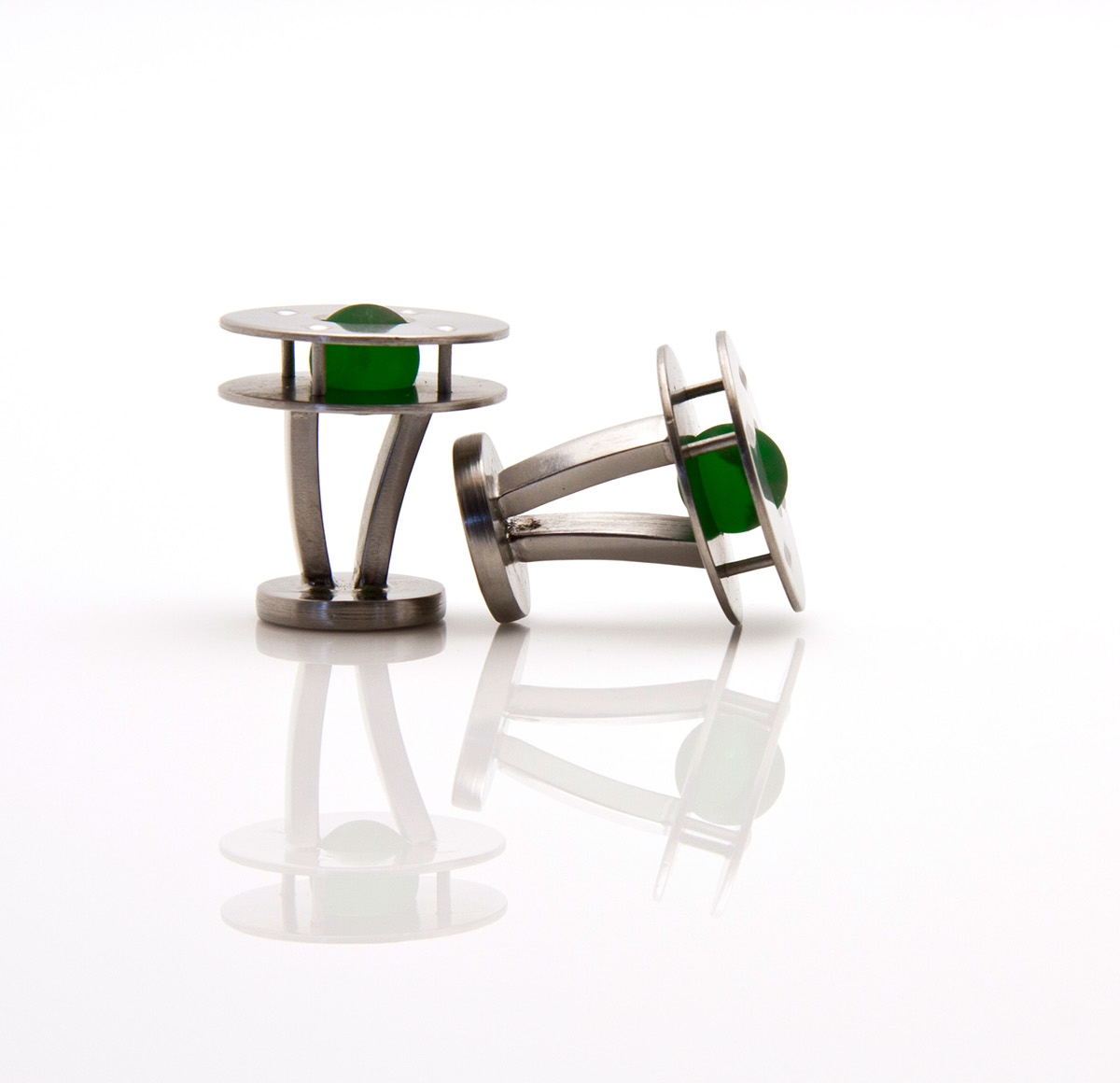 cufflinks contemporary jewellery Jewellery Sarah Murphy Titanium cufflinks Titanium jewellery